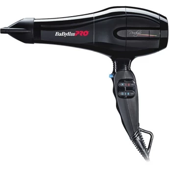 Фен BABYLISS PRO PRODIGIO, 2100Вт, 2 насадки